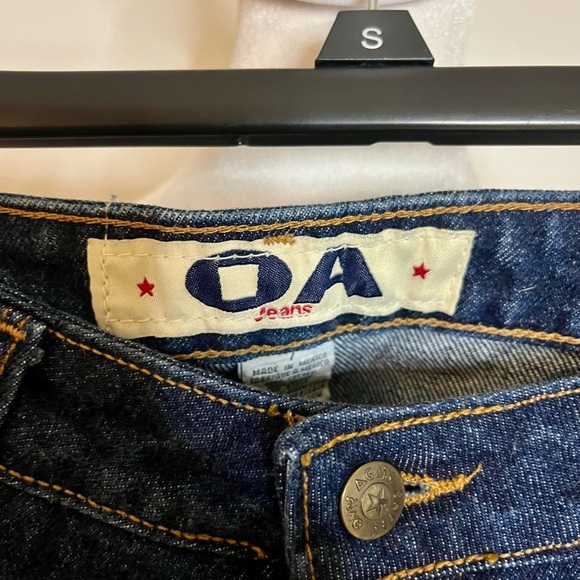 Vintage Y2K OA Jeans Dark Wash Bootcut – Made in Mexico size 7 - Picture 3 of 6